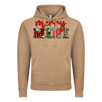 Vintage Coffee christmas merry mini Vintage Hoodie - BarkalooDesign