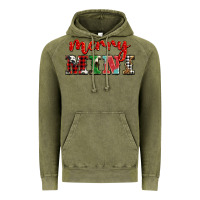 Vintage Olive christmas merry mini Vintage Hoodie - BarkalooDesign