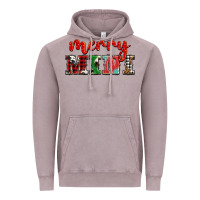 Vintage Zinc christmas merry mini Vintage Hoodie - BarkalooDesign