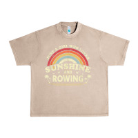 French Oak Rowing  . Just A Girl Who Loves Sunshine And Rowing Urban Heavy Tee - DesignPulse