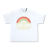 White Rowing  . Just A Girl Who Loves Sunshine And Rowing Urban Heavy Tee - DesignPulse