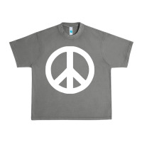 Tornado Peace Sign Urban Heavy Tee - DesignPulse