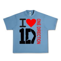 Pebble Blue one direction Urban Heavy Tee - DesignPulse
