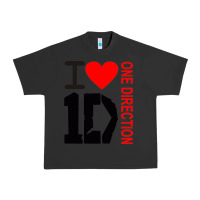 Pigment Black one direction Urban Heavy Tee - DesignPulse