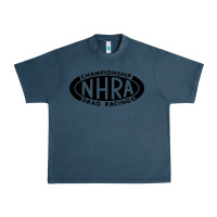 Midnight Navy nhra oval Urban Heavy Tee - DesignPulse