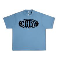 Pebble Blue nhra oval Urban Heavy Tee - DesignPulse