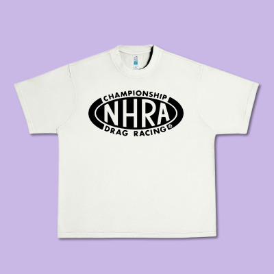 Nhra Oval Urban Heavy Tee Designed By Designpulse