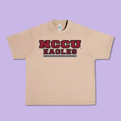 North Carolina Central Urban Heavy Tee Designed By Designpulse