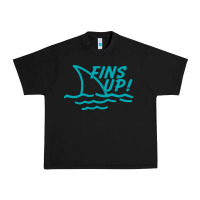 Black fins up jimmy Urban Heavy Tee - DesignPulse