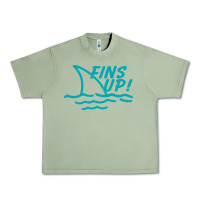 Oil Green fins up jimmy Urban Heavy Tee - DesignPulse