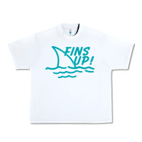 White fins up jimmy Urban Heavy Tee - DesignPulse