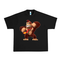 Black Donkey Kong 3D Poster Urban Heavy Tee - DesignPulse