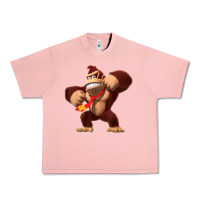Salmon Donkey Kong 3D Poster Urban Heavy Tee - DesignPulse