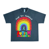 Midnight Navy autism awareness month t  shirt autism awareness rainbow accept unders Urban Heavy Tee - DesignPulse