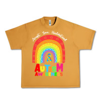 Peanut Butter autism awareness month t  shirt autism awareness rainbow accept unders Urban Heavy Tee - DesignPulse
