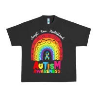 Pigment Black autism awareness month t  shirt autism awareness rainbow accept unders Urban Heavy Tee - DesignPulse
