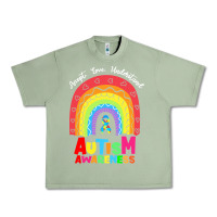 Oil Green autism awareness month t  shirt autism awareness rainbow accept unders Urban Heavy Tee - DesignPulse