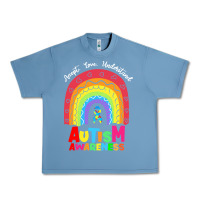 Pebble Blue autism awareness month t  shirt autism awareness rainbow accept unders Urban Heavy Tee - DesignPulse