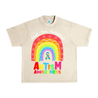 Sandshell autism awareness month t  shirt autism awareness rainbow accept unders Urban Heavy Tee - DesignPulse