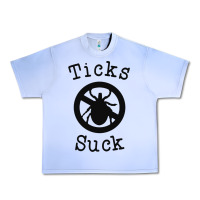 Grape Ice ticks suck shirt lyme disease gift green awareness ribbon Urban Heavy Tee - DesignPulse