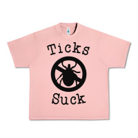 Salmon ticks suck shirt lyme disease gift green awareness ribbon Urban Heavy Tee - DesignPulse