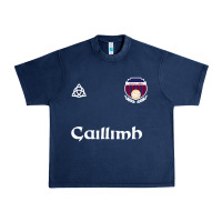 Navy galway gaillimh irish gaelic football and hurling premium Urban Heavy Tee - DesignPulse