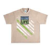 French Oak donate life Urban Heavy Tee - DesignPulse