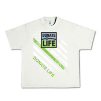 Pistachio donate life Urban Heavy Tee - DesignPulse