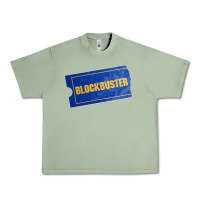 Oil Green blockbuster Urban Heavy Tee - DesignPulse