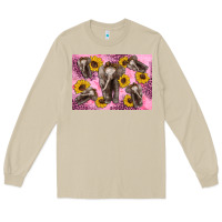 Mushroom Baby elephant sunflowers kid's bottle Long Sleeve Tee - Artiststas