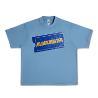 Pebble Blue blockbuster Urban Heavy Tee - DesignPulse