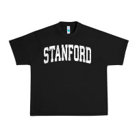 Black stanford california ca vintage athletic sports design t shirt Urban Heavy Tee - DesignPulse