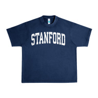 Navy stanford california ca vintage athletic sports design t shirt Urban Heavy Tee - DesignPulse