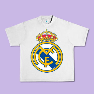 Real,madrid Urban Heavy Tee Designed By Designpulse