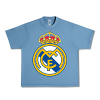 Pebble Blue real,madrid Urban Heavy Tee - DesignPulse