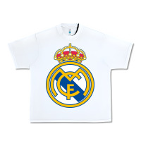 White real,madrid Urban Heavy Tee - DesignPulse