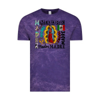 Cloud Purple madre Vintage Tee - CowhideDigitalArt