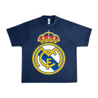 Navy real,madrid Urban Heavy Tee - DesignPulse