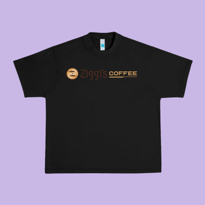 Ziggi's Coffee Urban Heavy Tee Designed By Designpulse