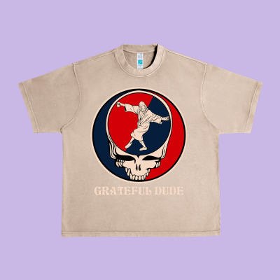 Grateful Dude Urban Heavy Tee Designed By Designpulse