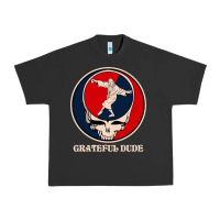 Pigment Black grateful dude Urban Heavy Tee - DesignPulse