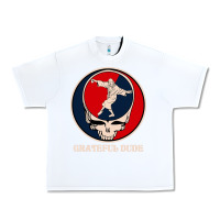 White grateful dude Urban Heavy Tee - DesignPulse