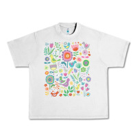 Lunar Rock cute birds t  shirt birds and blooms   cute floral pattern by cecca de Urban Heavy Tee - DesignPulse