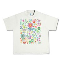Pistachio cute birds t  shirt birds and blooms   cute floral pattern by cecca de Urban Heavy Tee - DesignPulse