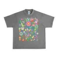 Tornado cute birds t  shirt birds and blooms   cute floral pattern by cecca de Urban Heavy Tee - DesignPulse