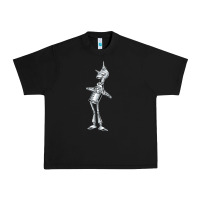 Black vintage wizard of oz tinman Urban Heavy Tee - DesignPulse
