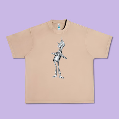 Vintage Wizard Of Oz Tinman Urban Heavy Tee Designed By Designpulse