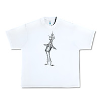 White vintage wizard of oz tinman Urban Heavy Tee - DesignPulse