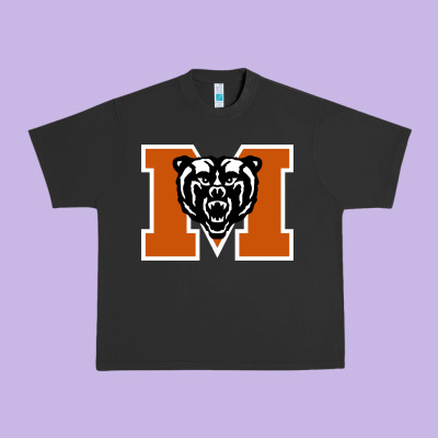 Mercer Bears Urban Heavy Tee Designed By Designpulse