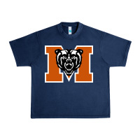 Navy mercer bears Urban Heavy Tee - DesignPulse